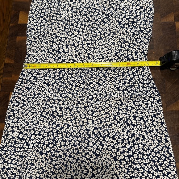 Rouje Blue Floral Mini Dress Size 38 - Picture 5 of 6